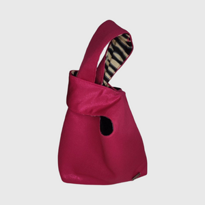 Mini Bolso Zebra Fucsia Shine