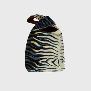 Mini Bolso Zebra Caramelo